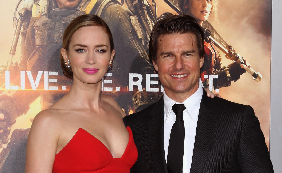 Emily Blunt says Tom Cruise told her to "stop being such an app" on set